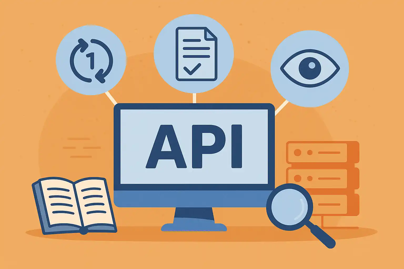 Illustration for scalable API design